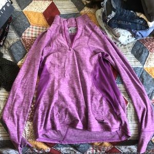 Long sleeve warm well ventilated shirt.